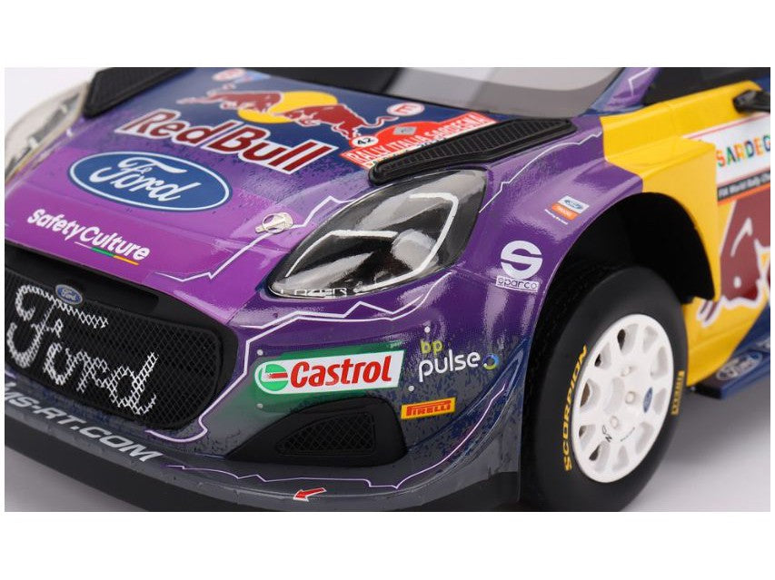 Ford Puma RALLY1 #42 M-SPORT Ford WRT 2nd Rally Italia Sardegna 2022 Breen/Nagle - 1:18 Scale Resin Model Car-TopSpeed-Diecast Model Centre