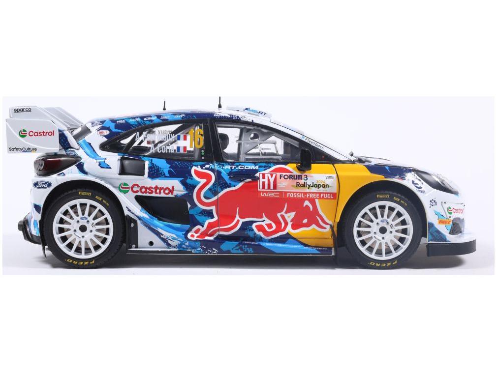 Ford Puma RALLY1 Hybrid #16 Fourmaux Coria Rally Japan 2024 1:18 Scale Solido Diecast Model Car-Solido-Diecast Model Centre