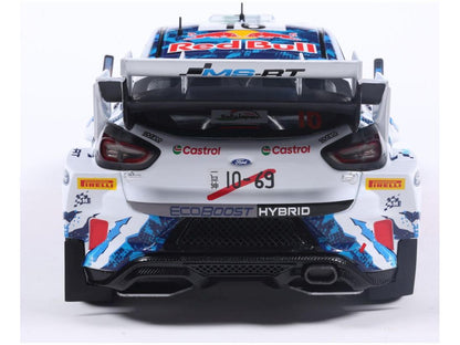 Ford Puma RALLY1 Hybrid #16 Fourmaux Coria Rally Japan 2024 1:18 Scale Solido Diecast Model Car-Solido-Diecast Model Centre