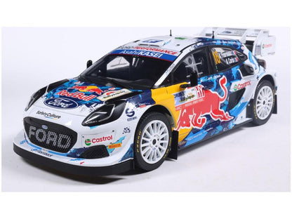Ford Puma RALLY1 Hybrid #16 Fourmaux Coria Rally Japan 2024 1:18 Scale Solido Diecast Model Car-Solido-Diecast Model Centre