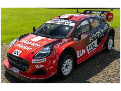 Ford Puma RALLY1 Hybrid #22 Sesks Francis Delfi Rally Estonia 2025 1:18 Scale Solido Diecast Model Car-Solido-Diecast Model Centre