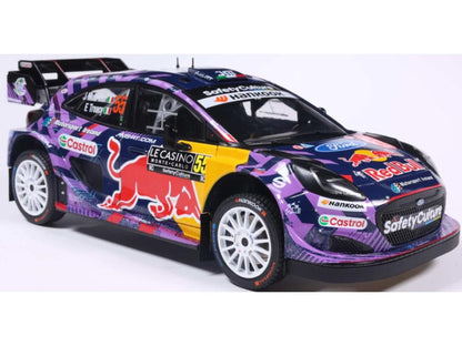 Ford Puma RALLY1 Hybrid Rallye Monte Carlo 2025 #55 McErlean/Treacy 1:18 Scale Diecast Model Car – Solido-Solido-Diecast Model Centre