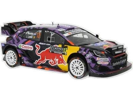 Ford Puma Rally1 #13 WRC Rally Monte Carlo 2025 G.Munster/L.Louka 1:18 Scale Diecast Car – IXO-IXO-Diecast Model Centre