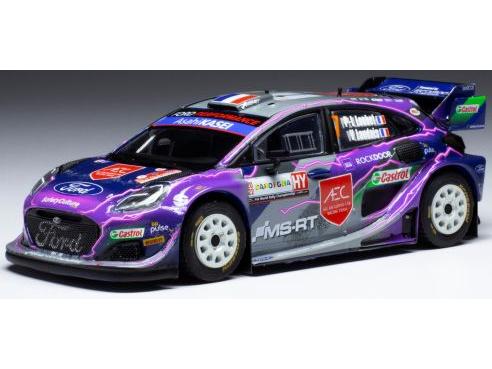 Ford Puma Rally1 #7 WRC Rallye Sardinien 2022 P-L.Loubet/V.Landais 1:43 Scale IXO Diecast Model Car-IXO-Diecast Model Centre