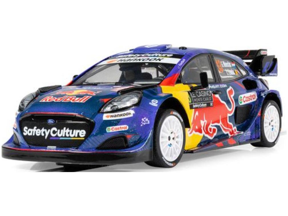 Ford Puma Rally1 Monte Carlo 2025 1:32 Scale Scalextric Slot Racing Car-Scalextric-Diecast Model Centre