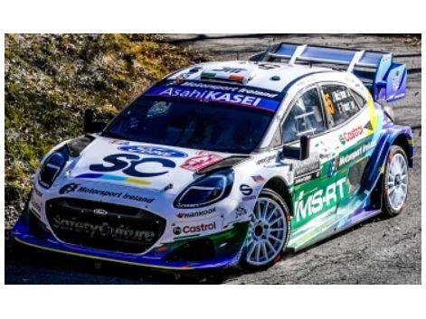 Ford Puma Rally1 Rallye Monte Carlo 2026 #55 J.McErLean/E.Treacy 1:18 Scale IXO Diecast Model Car-IXO-Diecast Model Centre