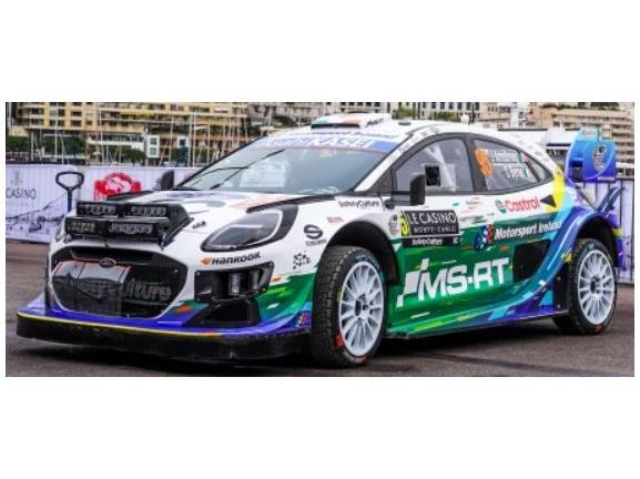 Ford Puma Rally1 Rallye Monte Carlo 2026 #95 J.Armstrong/S.Birn 1:43 Scale IXO Diecast Model Car-IXO-Diecast Model Centre