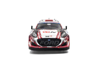 Ford Puma Rally1 diecast 1:18 White #22 M.Sesks R.Francis Tet Rally Latvia 2024 Solido-Solido-Diecast Model Centre