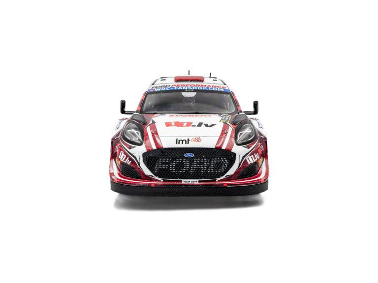 Ford Puma Rally1 diecast 1:18 White #22 M.Sesks R.Francis Tet Rally Latvia 2024 Solido-Solido-Diecast Model Centre