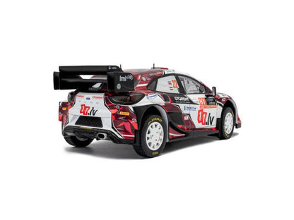 Ford Puma Rally1 diecast 1:18 White #22 M.Sesks R.Francis Tet Rally Latvia 2024 Solido-Solido-Diecast Model Centre