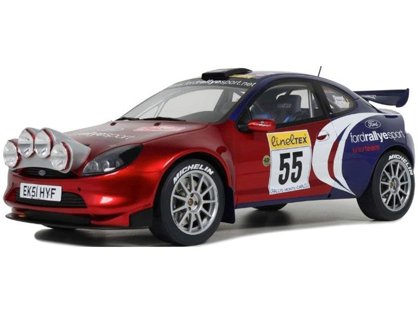 Ford Puma S1600 #55 17th Rallye Monte-Carlo 2002 F Duval/J Fortin - 1:18 Scale Model Car-OttOmobile-Diecast Model Centre