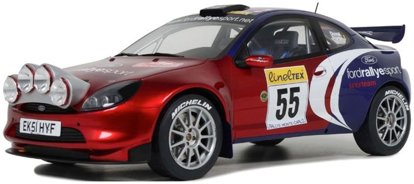 Ford Puma Super 1600 Duval Rallye Monte Carlo 2002 1:18 Scale OttOmobile Resin Model-OttOmobile-Diecast Model Centre