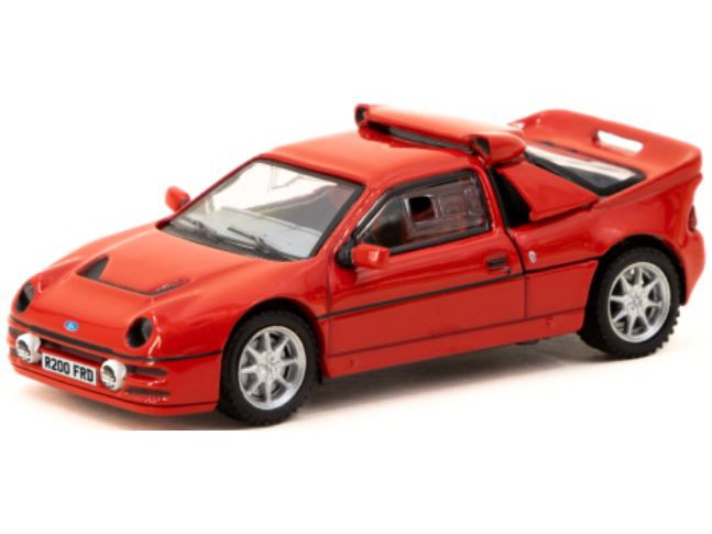 Ford RS200 red - 1:64 Scale Model Car-Tarmac Works-Diecast Model Centre