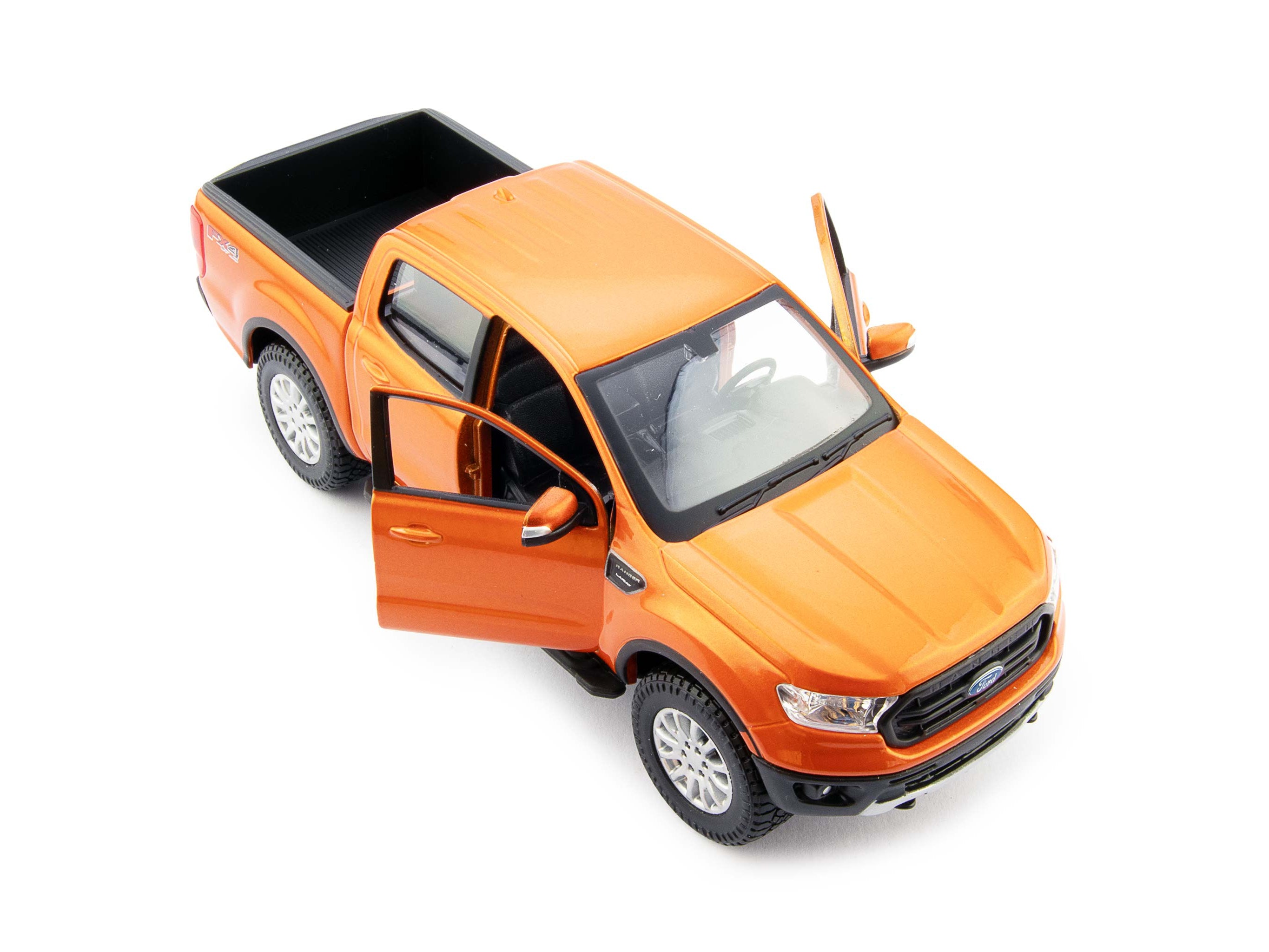 Ford Ranger 2019 orange - 1:27 Scale Diecast Model Pickup Truck-Maisto-Diecast Model Centre