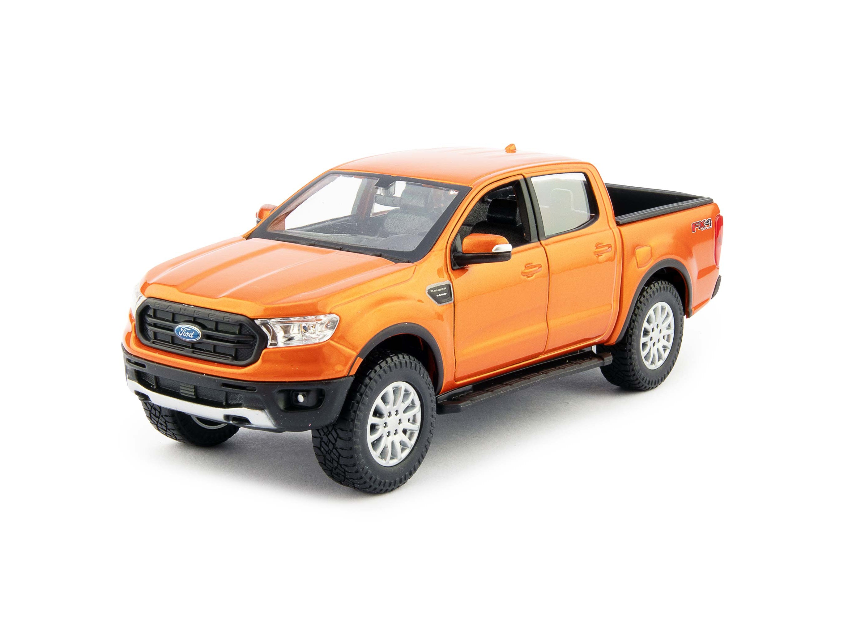 Ford Ranger 2019 orange - 1:27 Scale Diecast Model Pickup Truck-Maisto-Diecast Model Centre
