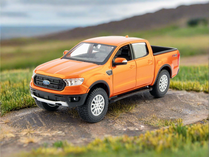 Ford Ranger 2019 orange - 1:27 Scale Model Car