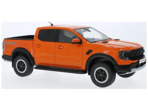 Ford Ranger Raptor 2023 Code Orange - 1:18 Scale Diecast Model Pickup Truck-Model Car Group-Diecast Model Centre