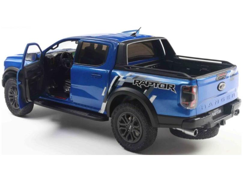 Ford Ranger Raptor Blue Raptor 2024 1:18 Scale Solido Diecast Model Car-Solido-Diecast Model Centre