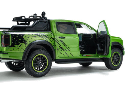 Ford Ranger Raptor Metallic Green 2024 1:18 Scale Diecast Model Car – Solido-Solido-Diecast Model Centre