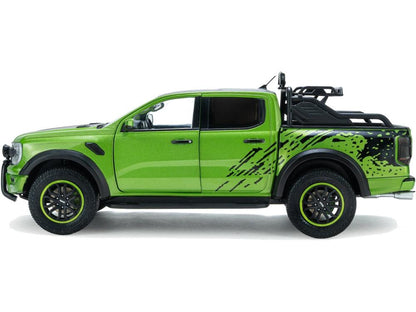 Ford Ranger Raptor Metallic Green 2024 1:18 Scale Diecast Model Car – Solido-Solido-Diecast Model Centre