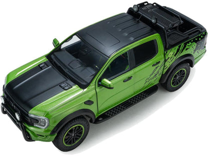 Ford Ranger Raptor Metallic Green 2024 1:18 Scale Diecast Model Car – Solido-Solido-Diecast Model Centre