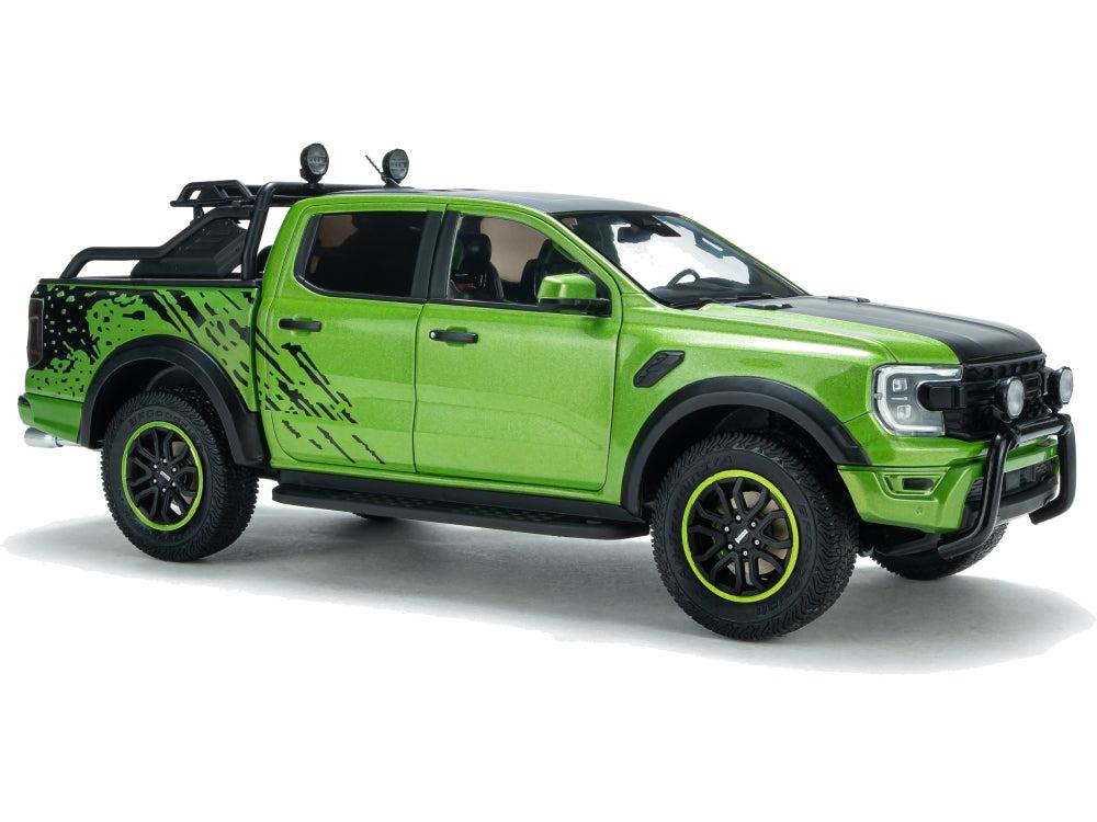 Ford Ranger Raptor Metallic Green 2024 1:18 Scale Diecast Model Car – Solido-Solido-Diecast Model Centre