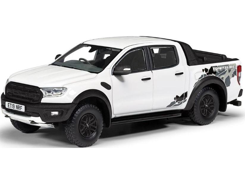Ford Ranger Raptor X Frozen White 1:43 Scale Corgi Vanguards Diecast Model-Corgi-Diecast Model Centre