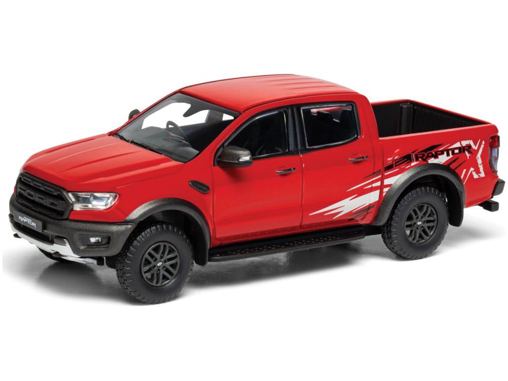 Ford Ranger Raptor X SE True Red 1:43 Scale Corgi Vanguards Diecast Model-Corgi-Diecast Model Centre
