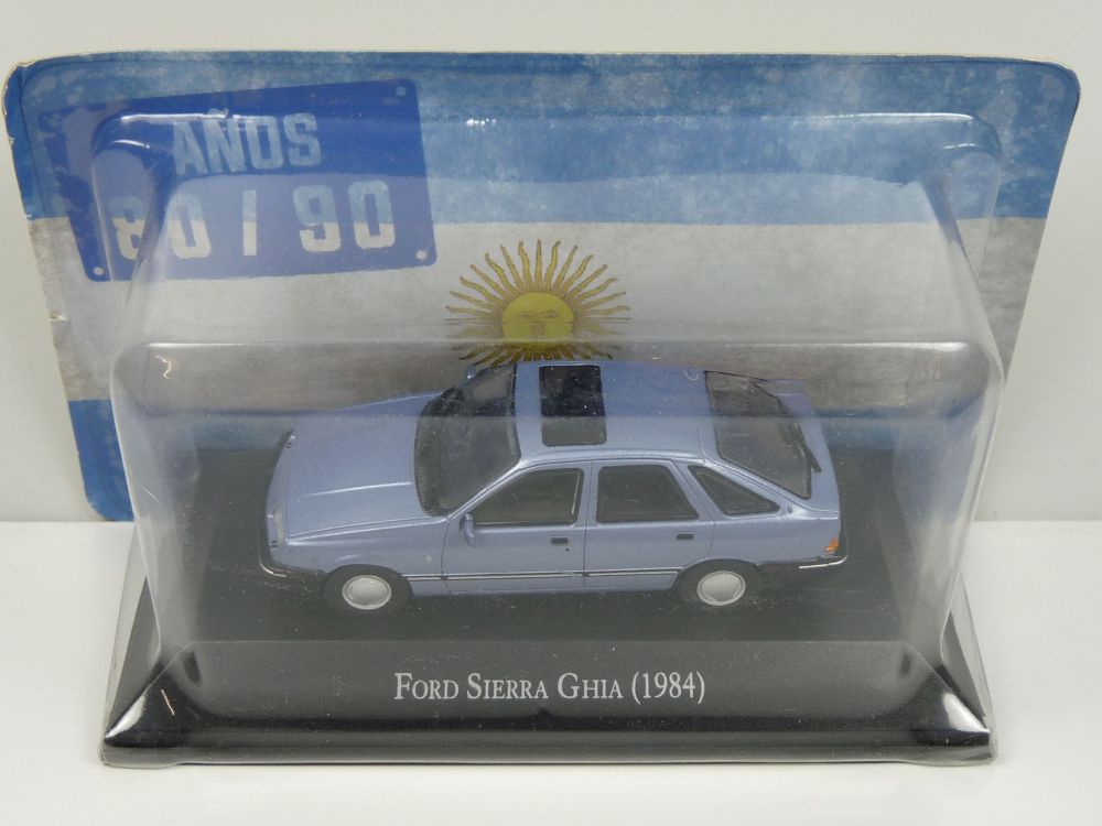Ford Sierra Ghia 1984 Blue 1:43 Scale Diecast Model-Unbranded-Diecast Model Centre