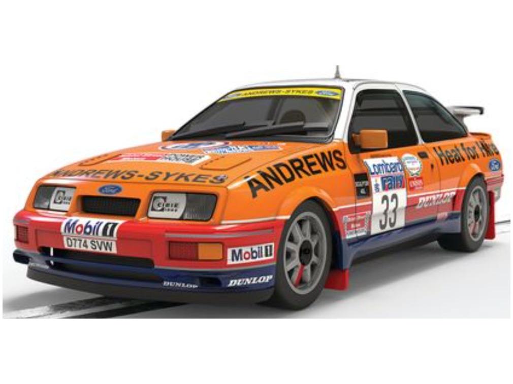 Ford Sierra RS Cosworth Heat For Hire 1:32 Scale Scalextric Slot Racing Car-Scalextric-Diecast Model Centre