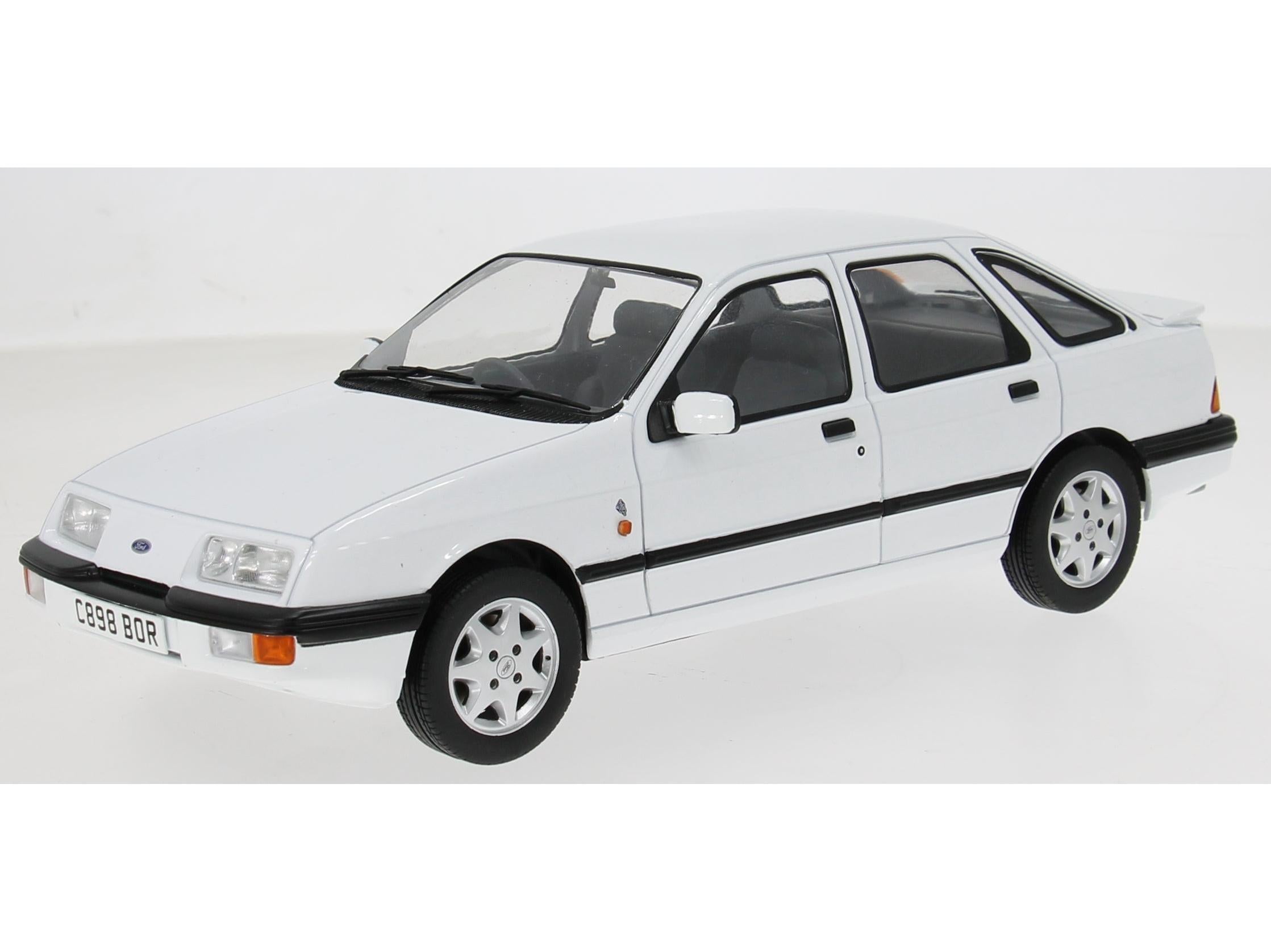 Ford Sierra XR 4x4 White RHD 1984 - UK Special 500pcs Limited edition 1:18 Scale Diecast Model Car – Model Car Group-Model Car Group-Diecast Model Centre