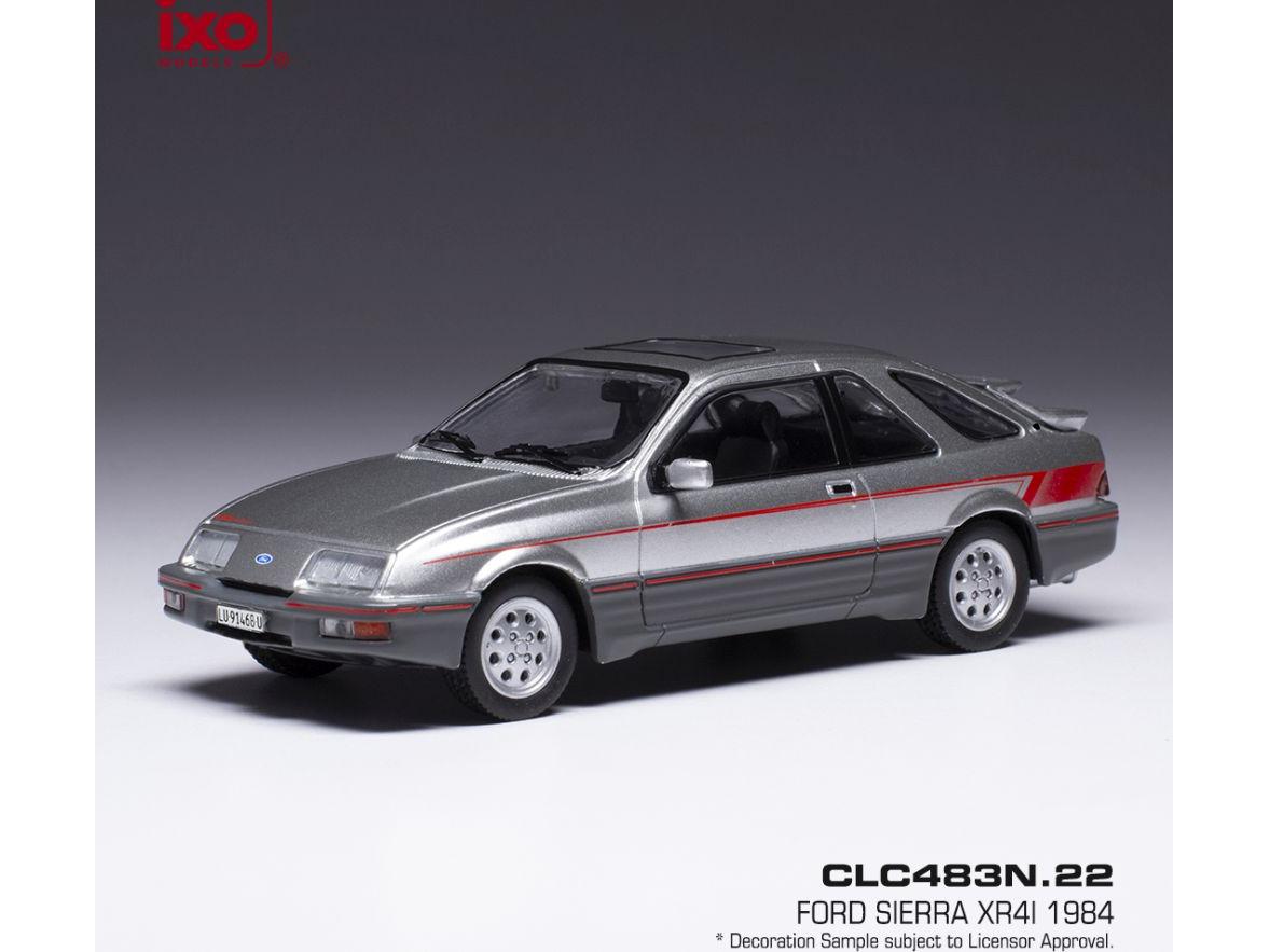 Ford Sierra XR4i Silver 1984 1:43 Scale IXO Diecast Model Car-IXO-Diecast Model Centre