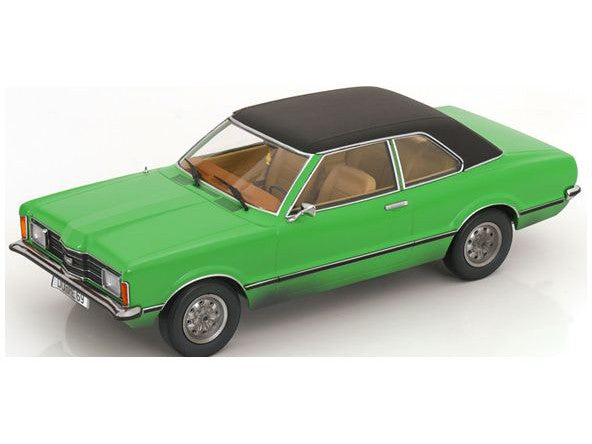 Ford Taunus GXL 2-door Saloon 1971 green Dirty Version - 1:18 Scale Model Car-KK Scale-Diecast Model Centre