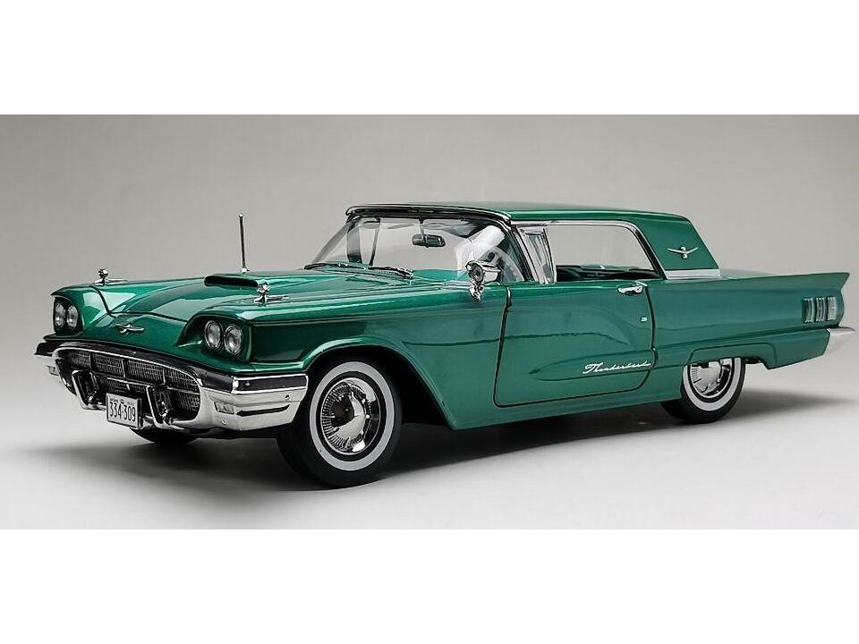 Ford Thunderbird 1960 Hard Top Green 1:18 Scale Sun Star Diecast Model Car-Sun Star-Diecast Model Centre