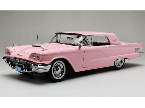 Ford Thunderbird Hard Top Pink 1960 1:18 Scale Sun Star Diecast Model Car-Sun Star-Diecast Model Centre