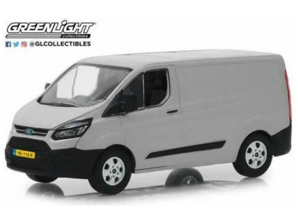 Ford Transit Custom 2015 Moondust Silver 1:43 Scale GreenLight Diecast Model-GreenLight-Diecast Model Centre