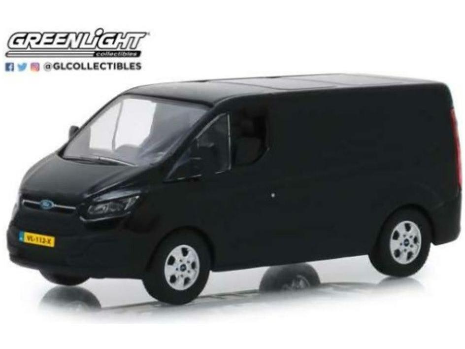 Ford Transit Custom 2015 Shadow Black 1:43 Scale GreenLight Diecast Model-GreenLight-Diecast Model Centre