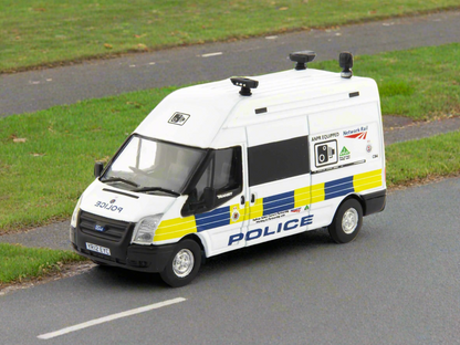 Ford Transit Mk5 LWB British Transport Police 1:76 Scale Oxford Diecast Model