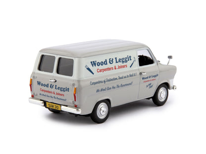 Ford Transit 'Wood and Leggit' Carpenters 1:43 Scale Corgi Diecast Model-Corgi-Diecast Model Centre
