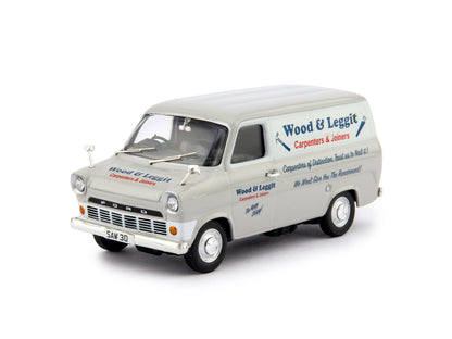 Ford Transit 'Wood and Leggit' Carpenters 1:43 Scale Corgi Diecast Model-Corgi-Diecast Model Centre
