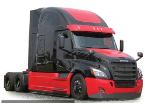 Freightliner Cascadia Black/Red 2018 1:64 Scale IXO Diecast Model Truck-IXO-Diecast Model Centre