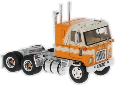GMC Astro 95 Orange/Beige 1970 1:64 Scale Diecast Truck – IXO-IXO-Diecast Model Centre