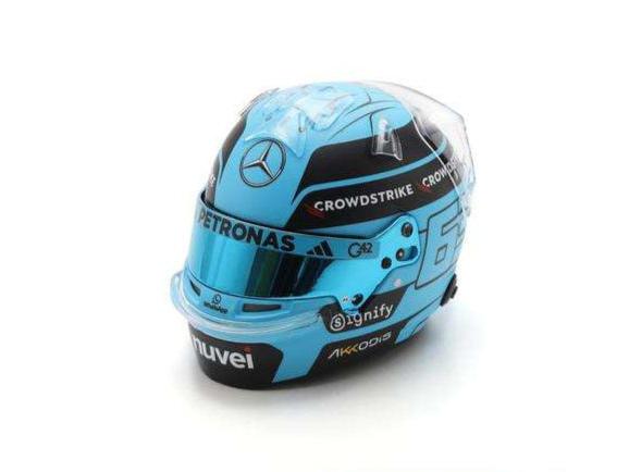 George Russell F1 2025 Helmet 1:5 Scale Spark Resin Replica