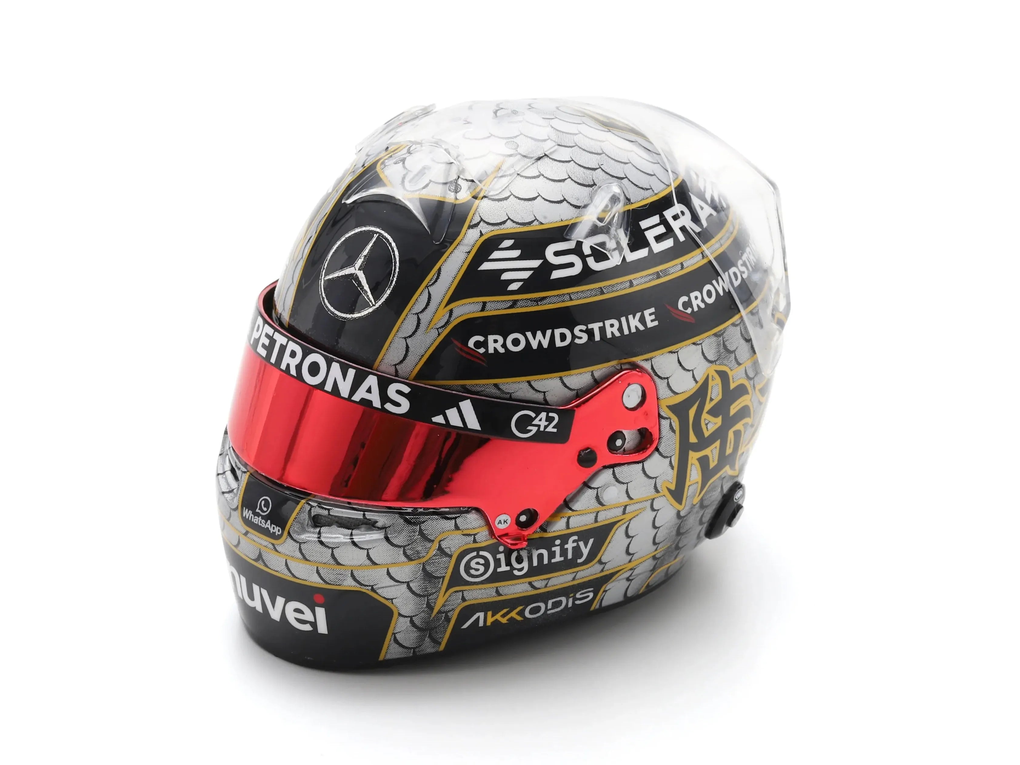 George Russell F1 Chinese GP 2025 Helmet 1:5 Scale Spark Resin Replica-Spark-Diecast Model Centre