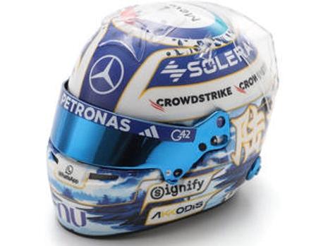 George Russell F1 Chinese GP 2026 Helmet 1:5 Scale Resin Replica – Spark