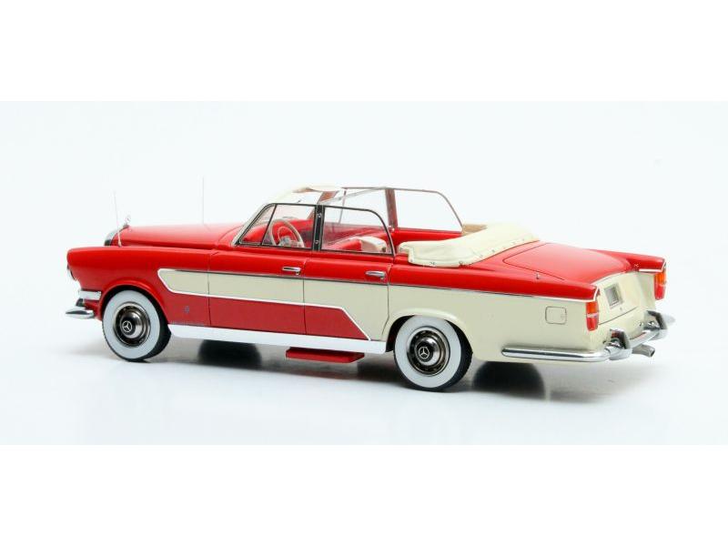 Ghia MB 300C Allungata Convertible 1956 1:43 Scale Matrix Resin Model Car-Matrix-Diecast Model Centre