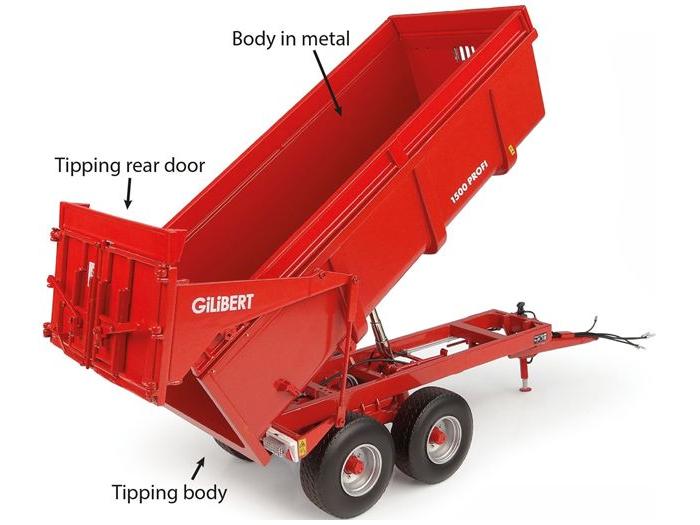 Gilibert 1500 PROFI Trailer 1:32 Scale Universal Hobbies Diecast Model-Universal Hobbies-Diecast Model Centre