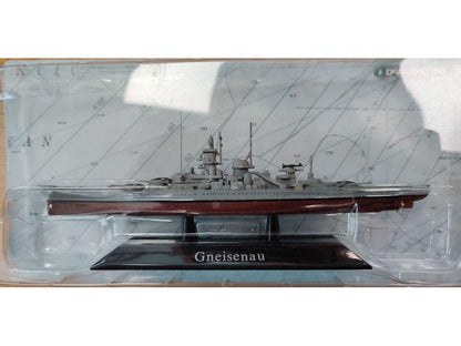 Gneisenau Battleship 1930 1:1250 Scale Unbranded Diecast Model-Unbranded-Diecast Model Centre