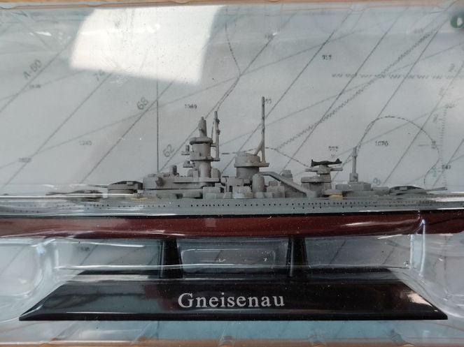 Gneisenau Battleship 1930 1:1250 Scale Unbranded Diecast Model-Unbranded-Diecast Model Centre