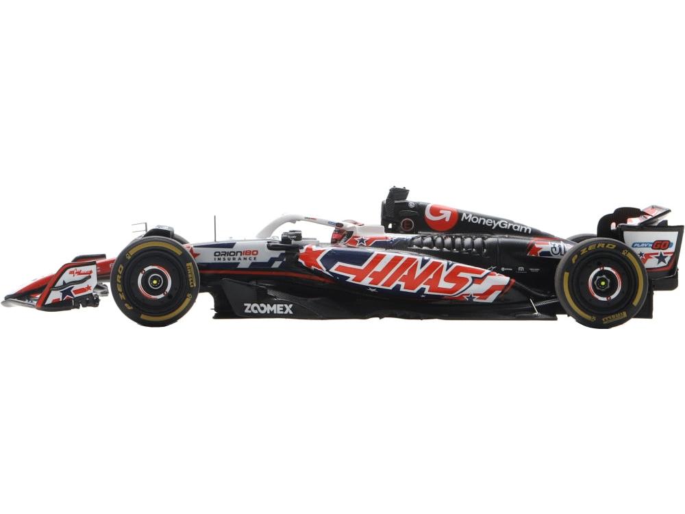 Haas VF-25 MoneyGram Haas F1 Team #31 US GP 2025 Esteban Ocon 1:43 Scale Resin Car – Spark-Spark-Diecast Model Centre